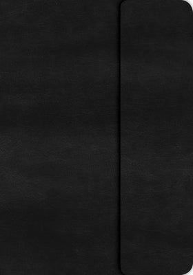 KJV Large Print Compact Reference Bible, Black Leathertouch with Magnetic Flap by Holman Bible Publishers