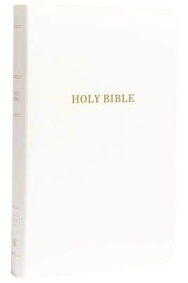 KJV, Gift and Award Bible, Imitation Leather, White, Red Letter Edition Thomas Nelson