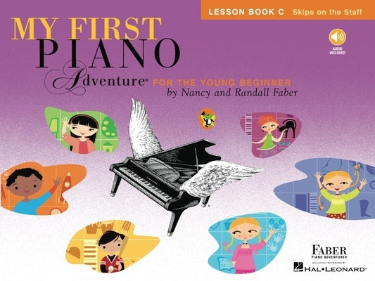 My First Piano Adventure Lesson Book C with Online Audio Paperback Faber Piano Adventures