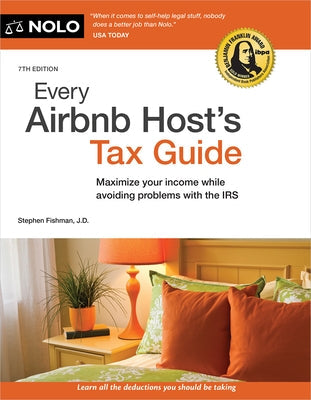 Every Airbnb Host's Tax Guide Paperback NOLO