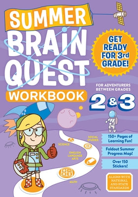 Summer Brain Quest: Between Grades 2 & 3 Paperback Workman Kids
