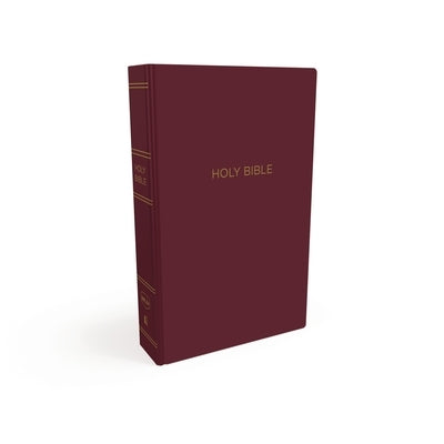 NKJV, Gift and Award Bible, Leather-Look, Burgundy, Red Letter Edition Bible Thomas Nelson