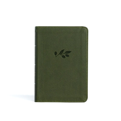 NASB Large Print Compact Reference Bible, Olive Leathertouch Bible Holman Bibles