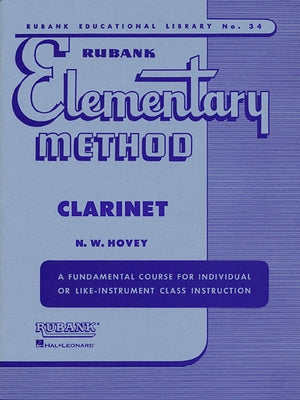 Rubank Elementary Method Clarinet Paperback Rubank Publications