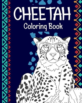 Cheetah Coloring Book Paperback Blurb