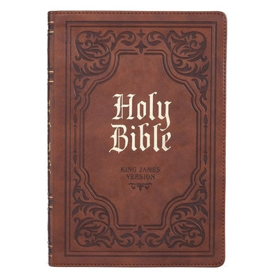 KJV Bible Thinline Brown by