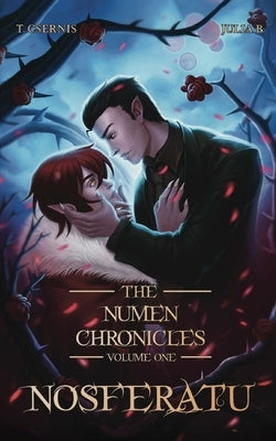 Paperback copy of Nosferatu: The Numen Chronicles Volume One by Numenverse, showing the front cover with dark, gothic artwork.
