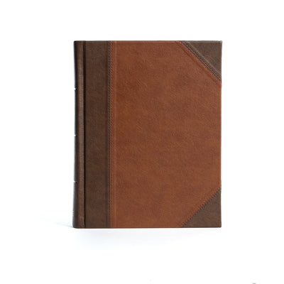 KJV Notetaking Bible, Large Print Edition, Brown/Tan Leathertouch-Over-Board Bible Holman Bibles