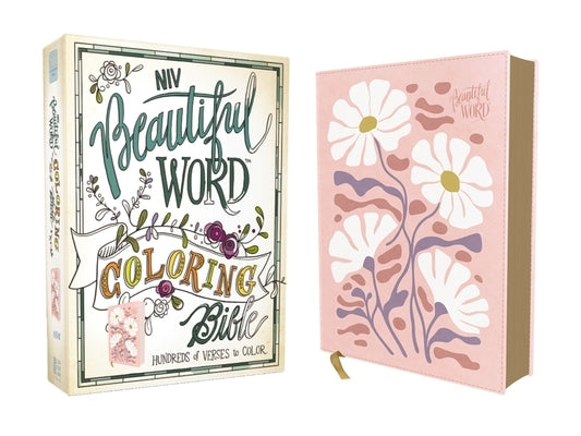 Niv, Beautiful Word Coloring Bible, Leathersoft, Pink: Hundreds of Verses to Color by Zondervan