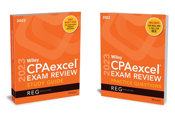 Wiley's CPA 2023 Study Guide + Question Pack: Regulation Paperback Wiley