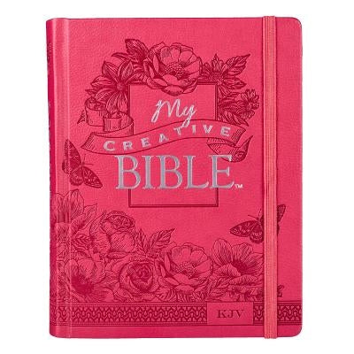 KJV My Creative Bible Pink Lux KJV My Creative Bible Pink Lux Imitation Leather Christian Art Gifts Inc
