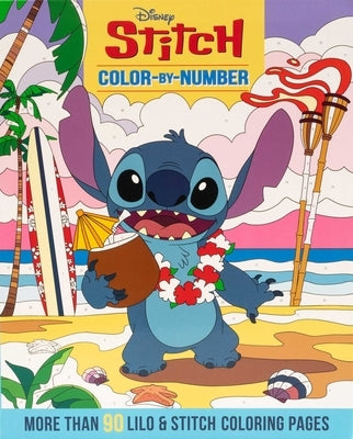 Disney Stitch Color-By-Number Paperback Thunder Bay Press