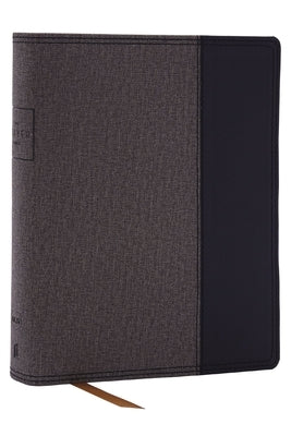 The Prayer Bible: Pray God's Word Cover to Cover (Nkjv, Black/Gray Leathersoft, Red Letter, Comfort Print) Bible Thomas Nelson