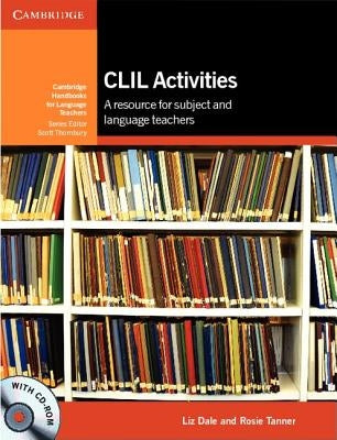 Paperback of CLIL Activities book by Cambridge University Press, showing the cover with colorful educational illustrations.