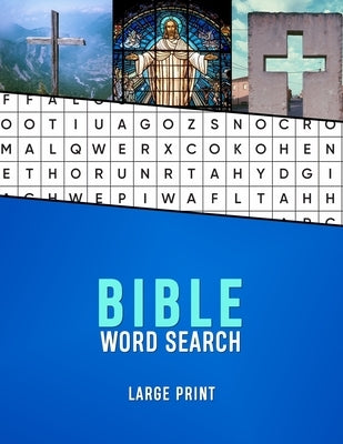 Bible Word Search Large Print: A Christian wordsearch for seniors with Dementia and Alzhiemers Christianity word finder puzzle book for the elderly Me by Studio, Dementia Activity