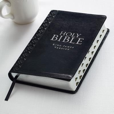 KJV Standard Size Thumb Index Edition: Black Imitation Leather Christian Art Gifts Inc