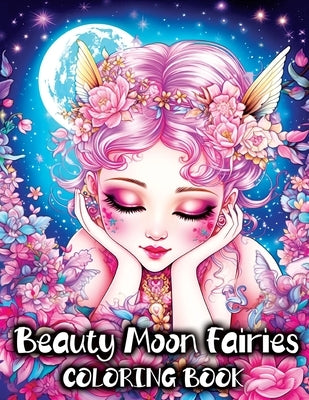 Beauty Moon Fairies: A Coloring Book with Beautiful Magical Faeries and Enchanting Fairyland Fantasy Paperback Tone Temptress