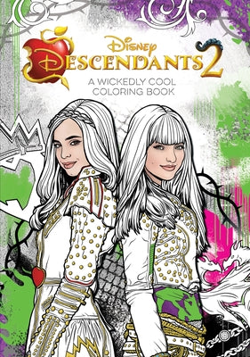 Descendants 2: A Wickedly Cool Coloring Book Paperback Random House/Disney