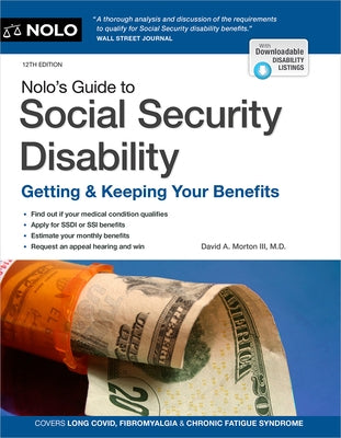 Nolo's Guide to Social Security Disability: Getting & Keeping Your Benefits Paperback NOLO