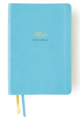 Niv, Women's Devotional Bible (by Women, for Women), Large Print, Leathersoft, Teal, Comfort Print Bible Zondervan