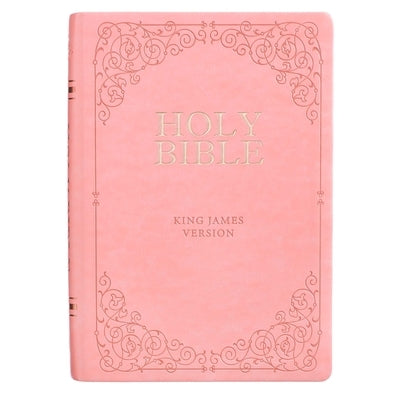 KJV Bible Giant Print Full Size Pink by