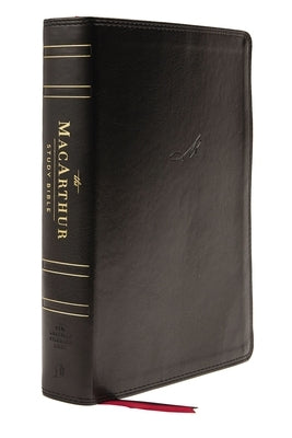 Nasb, MacArthur Study Bible, 2nd Edition, Leathersoft, Black, Comfort Print: Unleashing God's Truth One Verse at a Time Thomas Nelson