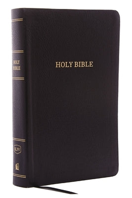 KJV, Reference Bible, Personal Size Giant Print, Bonded Leather, Black, Red Letter Edition by Thomas Nelson