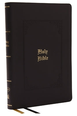 KJV Holy Bible: Giant Print Thinline, Black Leathersoft, Red Letter, Comfort Print (Thumb Indexed): King James Version (Vintage) Bible Thomas Nelson