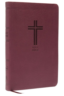 NKJV, Value Thinline Bible, Standard Print, Imitation Leather, Burgundy, Red Letter Edition Bible Thomas Nelson