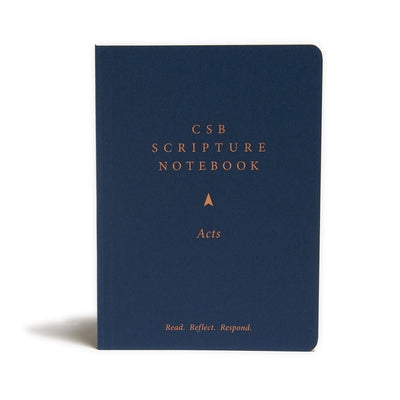 CSB Scripture Notebook, Acts: Read. Reflect. Respond. Bible Holman Bibles
