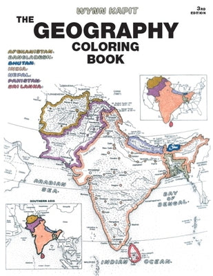 The Geography Coloring Book Paperback Pearson