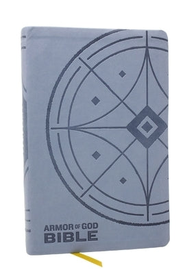 KJV Armor of God Bible, Blue/Gray Leathersoft (Children's Bible, Red Letter, Comfort Print, Holy Bible): King James Version Bible Thomas Nelson