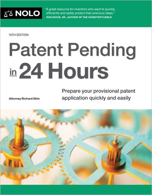 Patent Pending in 24 Hours Paperback NOLO
