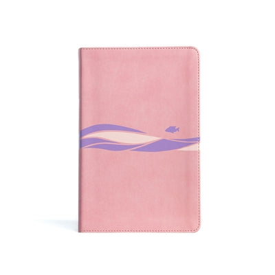 CSB Easy-For-Me Bible for Early Readers, Coral Pink Leathertouch Bible Holman Bibles
