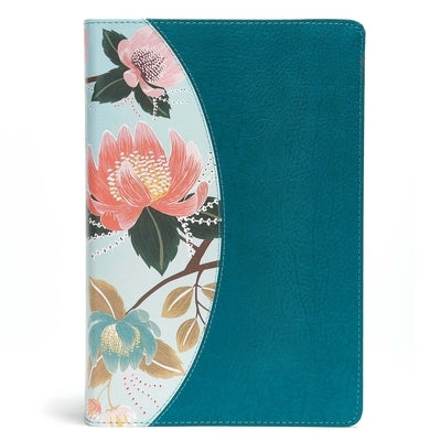 The CSB Study Bible for Women, Teal/Sage Leathertouch Bible Holman Bibles