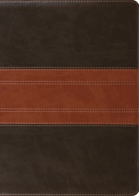 ESV Study Bible, Large Print (Trutone, Forest/Tan, Trail Design) Bible Crossway