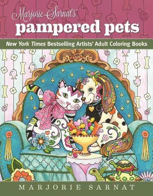 Marjorie Sarnat's Pampered Pets: New York Times Bestselling Artists' Adult Coloring Books Paperback Racehorse