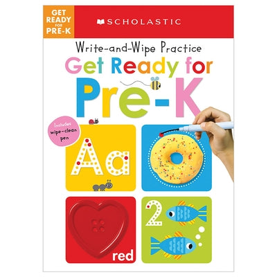 Get Ready for Pre-K Write and Wipe Practice: Scholastic Early Learners (Write and Wipe) Board Book Cartwheel Books
