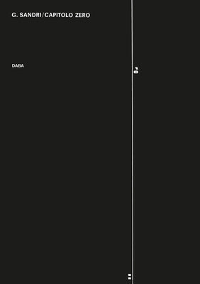 Capitolo Zero Paperback Daba