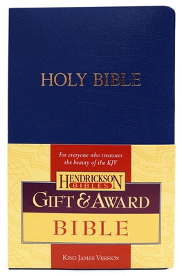 Gift & Award Bible-KJV Bible Hendrickson Publishers