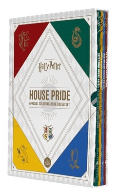 Harry Potter House Pride: Official Coloring Book Boxed Set Boxed Set Insight Editions