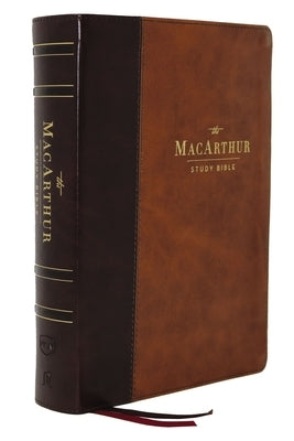 Nkjv, MacArthur Study Bible, 2nd Edition, Leathersoft, Brown, Comfort Print: Unleashing God's Truth One Verse at a Time Bible Thomas Nelson
