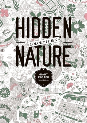 The Hidden Nature Coloring Poster Paperback Promopress