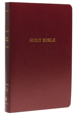 KJV, Gift and Award Bible, Imitation Leather, Burgundy, Red Letter Edition Thomas Nelson