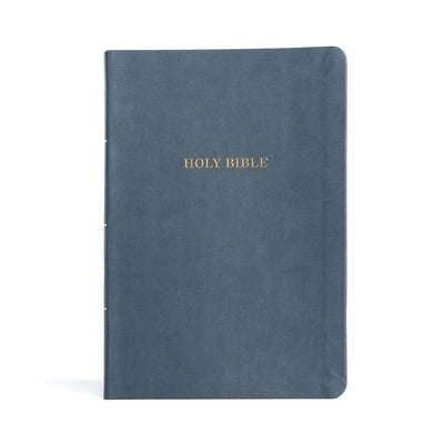 KJV Large Print Thinline Bible, Value Edition, Slate Leathertouch: Holy Bible Bible Holman Bibles