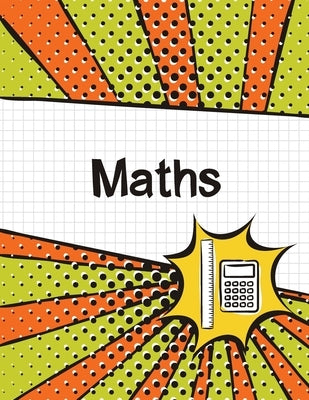 Maths Graph Paper Notebook: (Large, 8.5"x11") 100 Pages, 4 Squares per Inch, Math Graph Paper Composition Notebook for Students Paperback Blank Classic