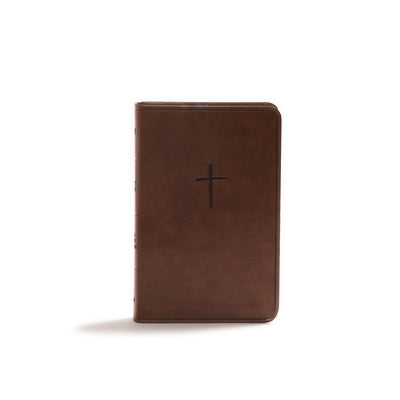 KJV Compact Bible, Brown Leathertouch, Value Edition Bible Holman Bibles