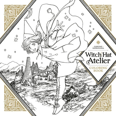 Witch Hat Atelier Coloring Book by Shirahama, Kamome