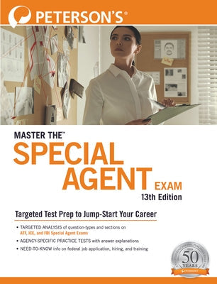 Master The(tm) Special Agent Exam Paperback Peterson's