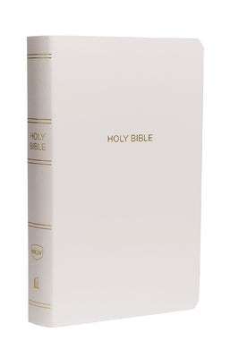 NKJV, Gift and Award Bible, Leather-Look, White, Red Letter Edition Bible Thomas Nelson